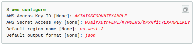 AWS Configure